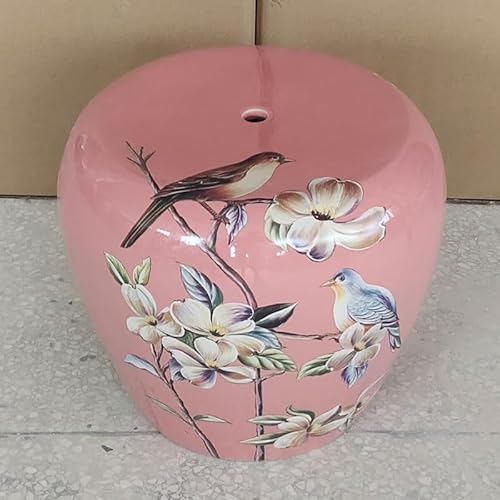 Diodceraic Keramischer Trommelgartenhocker, klassisches chinesisches Design für Außenlaubendekoration und Akzent im Innenwohnzimmer(E2) von Diodceraic