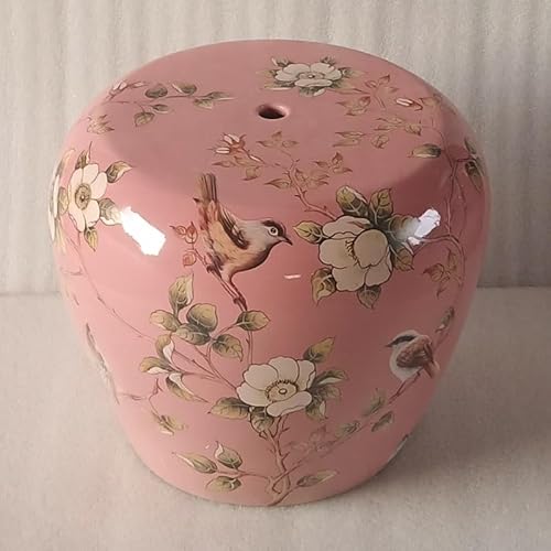 Diodceraic Keramischer Trommelgartenhocker, klassisches chinesisches Design für Außenlaubendekoration und Akzent im Innenwohnzimmer(E3) von Diodceraic