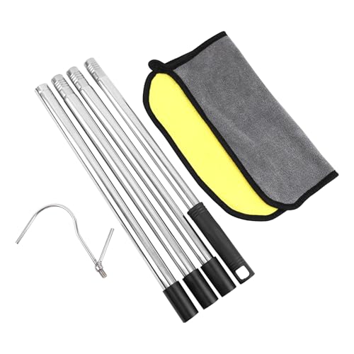 Dioeazh Schwimmbad Skimmerkorb Haken - Ergonomischer Poolreiniger Haken,Abnehmbares Siebkorb Werkzeug Für Terrasse, Garten Und Außenbereich von Dioeazh