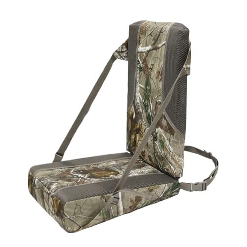 Dioeazh Terassenstühle Kissen | Outdoor Camping Sitzkissen,Klappbare Sitzauflage Mit Rückenlehne Für Konzerte Wandern Picknick Angeln Camping von Dioeazh