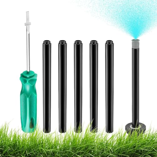Dioeazh Tropfbewässerungssprinkler | 7 Stück Sprinklerkopf Stütze,Gartenbewässerungswerkzeug Für Hausgarten Rasen Hof Einfahrt Terrasse Gartenbeet Bewässerung von Dioeazh