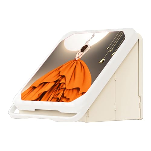 Faltbare Aufbewahrungsbox Für Badezimmer, Wasserdichter Wand-Klappschrank, Platzsparende Regale Für Studentenwohnheim, Wäscherei, Küche, Eingangsbereich, Reisen, Garage, Schlafzimmer, Toilett, 42x38cm von Dioeazh