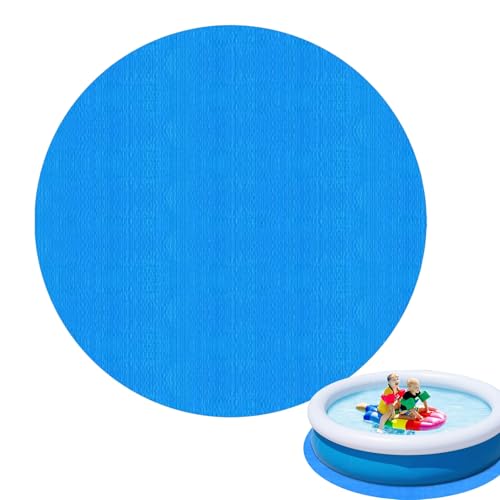 Pool Bodenplane Runde Poolunterlage Swimmingpool Bodenschutzplane Bodenmatte Anti-Rutsch & UV-Stabil & Reißfest Oberirdische Poolmatte Pannenkratzer 335 cm von Dioeazh