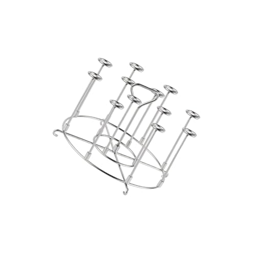 Abnehmbarer vertikaler Spießhalter, Edelstahl, Grillschnur, Luftfritteusen, Backnadel, Ofenzubehör Abnehmbarer vertikaler Spießhalter, Edelstahl, Grillschnur, Luftfritteusen, Backnadel, Ofenzubehör von Diogeynu