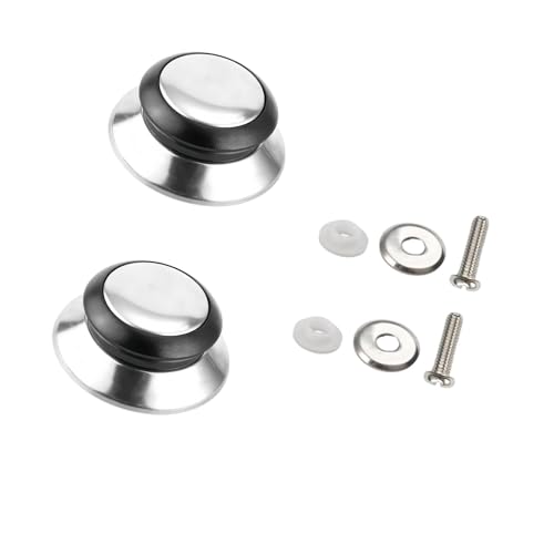 Diogeynu 2 praktische Ersatzknöpfe für Topfdeckel-Deckel und komfortable Griff-Designs, Topfdeckel-Ersatzknöpfe Diogeynu 2 praktische Ersatzknöpfe für Topfdeckel-Deckel und komfortable Griff-Designs, Topfdeckel-Ersatzknöpfe von Diogeynu