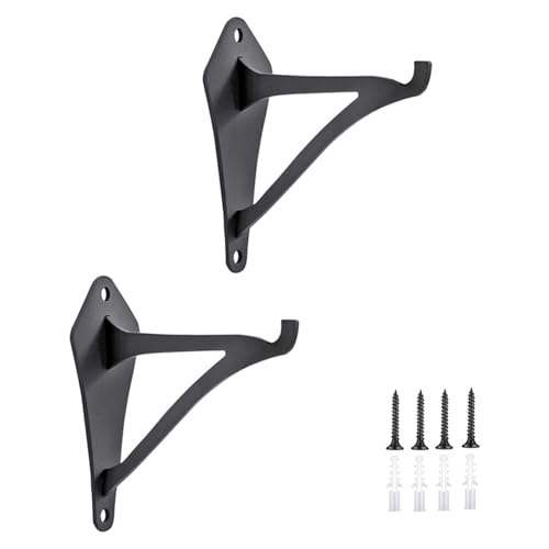 Diogeynu 2-teiliges Metallhalterungs-Set, wetterfest, für drinnen und draußen, Pflanzenhaken, wetterfest, Vogelfutterstation, Zubehör, dekorative Haken für den Außenbereich Diogeynu 2-teiliges Metallhalterungs-Set, wetterfest, für drinnen und draußen, Pflanzenhaken, wetterfest, Vogelfutterstation, Zubehör, dekorative Haken für den Außenbereich von Diogeynu