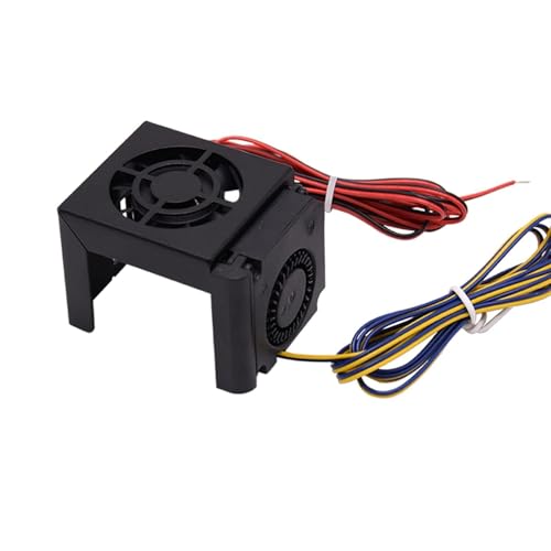 Druckerteil-Kühlventilator-Abdeckungs-Set, 12 V, 24 V, für CR10 Ender-3 Extruderschutz, feste Kühlung Druckerteil-Kühlventilator-Abdeckungs-Set, 12 V, 24 V, für CR10 Ender-3 Extruderschutz, feste Kühlung von Diogeynu