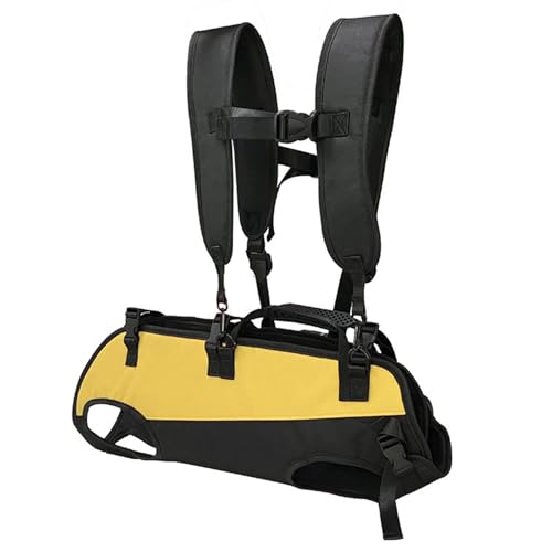 Haustier-Tragetasche aus Oxford-Gewebe, horizontaler Umarmungs-Rucksack mit verstellbarem Schultergurt und 4-Bein-Design, Haustier-Tragelösung von Diogeynu