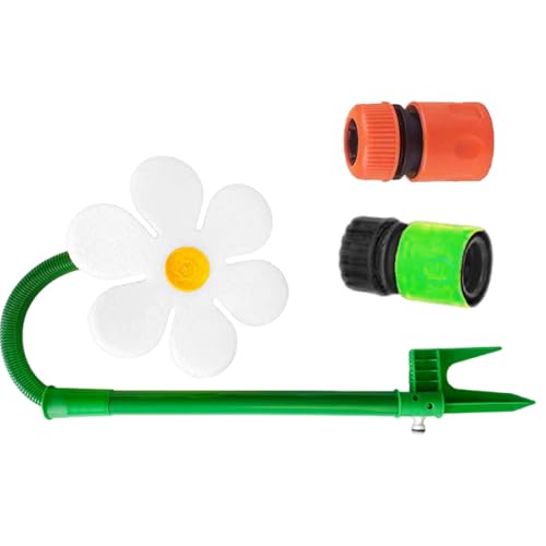 Lustiger automatischer rotierender Sprinkler, tanzender Blumenkopf für effiziente Gartenbewässerung und Rasenbewässerung, automatischer rotierender Sprinkler von Diogeynu