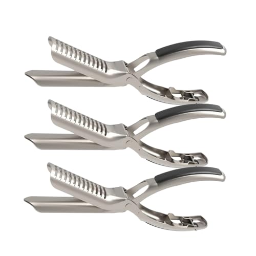 Professionelles Grill-Rippenhaut, Küchenhelfer, Stahlkonstruktion für Rippenmembranentfernung, ergonomisches Klemmwerkzeug, Rippenmembran-Werkzeug zum Grillen von Diogeynu