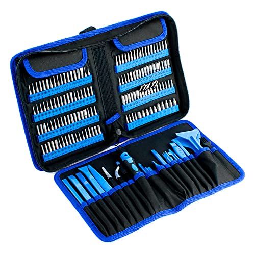 Schraubendreher-Sets Elektronik Schraubendreher mit 180 Bits Reparaturwerkzeug für Laptop PC Spielkonsole Reparaturwerkzeug für Uhr Laptop Tablet von Diogeynu