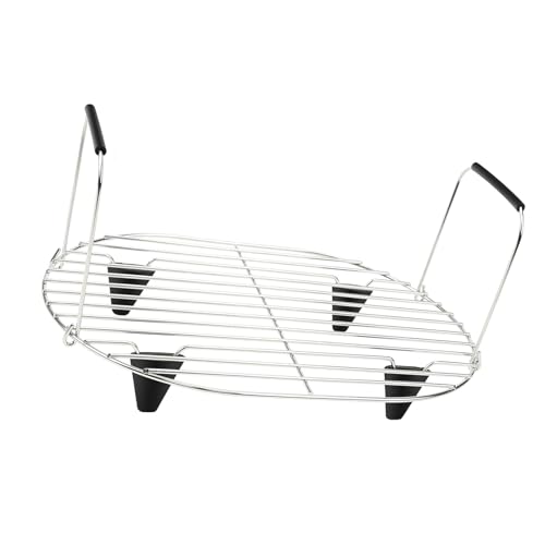 and Roast Rack Stainless Steel Grilling Stand Slow Cooker Steaming Rack Cooking Accessories for 8.5 Quart MC1000 and Roast Rack Stainless Steel Grilling Stand Slow Cooker Steaming Rack Cooking Accessories for 8.5 Quart MC1000 von Diogeynu
