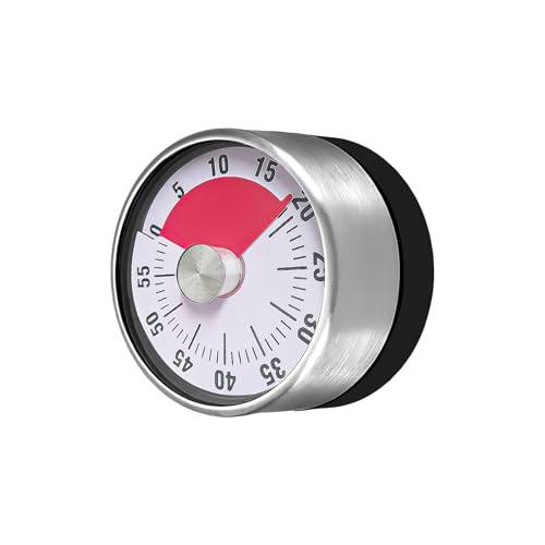 Diompirux Kurzzeitmesser Küchentimer, Mechanischer Und Magnetischer Timer, Eieruhr Mechanisches Uhrwerk Keine Batterien Erforderlich, delstahl Countdown Timer, for Unterricht, Treffen, Kochen Diompirux Kurzzeitmesser Küchentimer, Mechanischer Und Magnetischer Timer, Eieruhr Mechanisches Uhrwerk Keine Batterien Erforderlich, delstahl Countdown Timer, for Unterricht, Treffen, Kochen von Diompirux