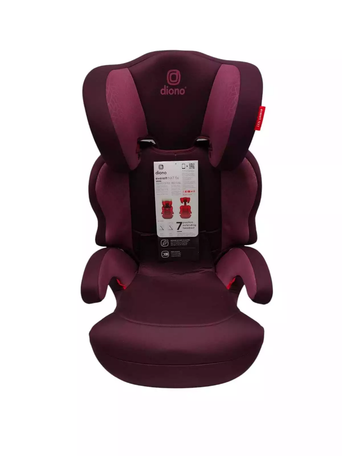 Diono Everett Nxt Fix Autositz Slimfit Leichtgewichtiger Kindersitz Kinder von Diono
