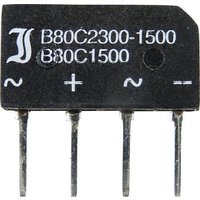 Diotec B40C1500B Brückengleichrichter SIL-4 80V 2.3A Einphasig von Diotec