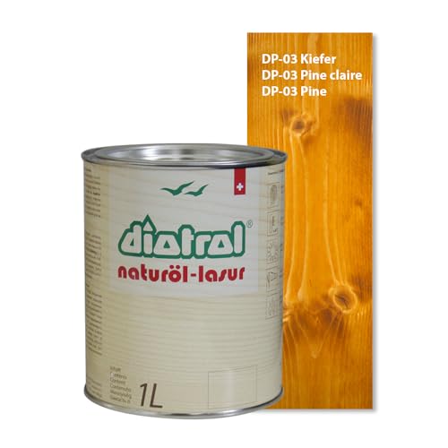 Diotrol Naturöl Lasur 1 Liter Profi Holzlasur Außen wetterfest | Natürliche & umweltfreundliche Lasur für Holz | Premium Holzschutzlasur Kiefer Diotrol Naturöl Lasur 1 Liter Profi Holzlasur Außen wetterfest | Natürliche & umweltfreundliche Lasur für Holz | Premium Holzschutzlasur Kiefer von Diotrol