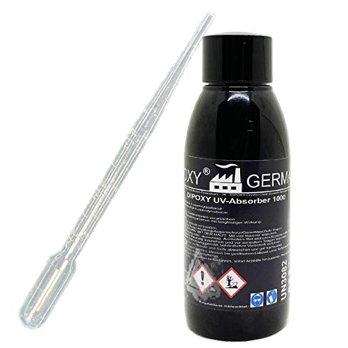 100ml UV-Absorber Anti Gelb Vergilben Blocker Epoxidharz Epoxidharz Epoxy+ Pipette 100ml UV-Absorber Anti Gelb Vergilben Blocker Epoxidharz Epoxidharz Epoxy+ Pipette von Dipoxy