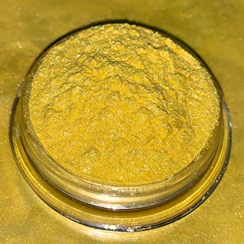 25g Dipoxy Bright-Yellow-Pearl-Gelb01 Pigment Farbmittel für Epoxidharz, Polyesterharz, Polyurethan Systeme, Beton, Lacke, Kunstharz Schmuck von Dipoxy