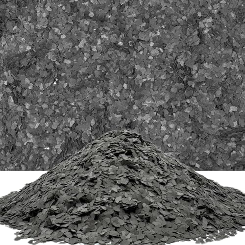 Epoxidharz Farbchips Bodenbeschichtung Garage Boden Chips Anthrazit 1kg von Dipoxy