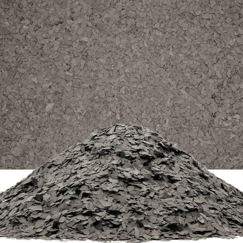 Epoxidharz Farbchips Bodenbeschichtung Garage Boden Chips Braungrau 5kg von Dipoxy