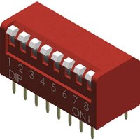 Diptronics NDP-06V DIP-Schalter Polzahl (num) 6 Piano-Type von Diptronics