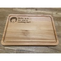 Lasergraviertes Schneidebrett Mit Dem Spruch "Hello, Is It Me Your Kitchening For?" Personalisierte Schneidebrett, Geschenk, Weihnachten, Geburtstag Lasergraviertes Schneidebrett Mit Dem Spruch "Hello, Is It Me Your Kitchening For?" Personalisierte Schneidebrett, Geschenk, Weihnachten, Geburtstag von DirectSolutionStudio