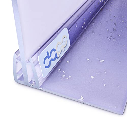 DQ-PP Duschdichtung 90cm | Dichtung für 6mm – 8mm Glastür Stärke | UK02 | Wasserablaufprofil Wasserabweisprofil | Transparent DQ-PP Duschdichtung 90cm | Dichtung für 6mm – 8mm Glastür Stärke | UK02 | Wasserablaufprofil Wasserabweisprofil | Transparent von DQ-PP