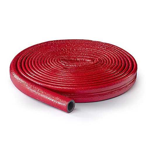 ROHRISOLIERUNG | 10 m Rolle | Ø 22 mm | 6 mm Isolierstärk | Rot | PE-Schaum | Isolierschlauch Rohr Isolierung Heizungsrohr Schlauch Rohrdämmung Warmwasserleitung Heizung ROHRISOLIERUNG | 10 m Rolle | Ø 22 mm | 6 mm Isolierstärk | Rot | PE-Schaum | Isolierschlauch Rohr Isolierung Heizungsrohr Schlauch Rohrdämmung Warmwasserleitung Heizung von DQ-PP