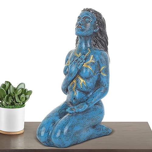 Dirfuny Statue, Kunstharz-Statue, Dekoration, wiederverwendbar, abstrakte Kunststatue, Heilskulptur für Tisch, Zuhause, Wohnzimmer Dirfuny Statue, Kunstharz-Statue, Dekoration, wiederverwendbar, abstrakte Kunststatue, Heilskulptur für Tisch, Zuhause, Wohnzimmer von Dirfuny