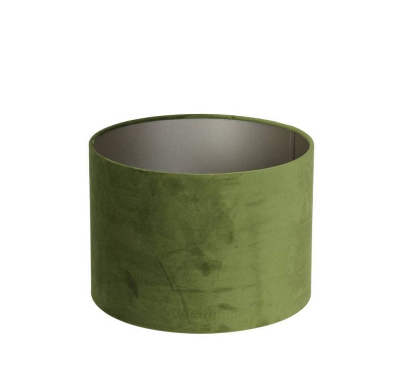 Dirk Davids Leuchten GmbH Lampenschirm Lampenschirm Zylinder Leinen Velours Grün 25-25-18cm Dirk Davids Leuchten GmbH Lampenschirm Lampenschirm Zylinder Leinen Velours Grün 25-25-18cm von Dirk Davids Leuchten GmbH