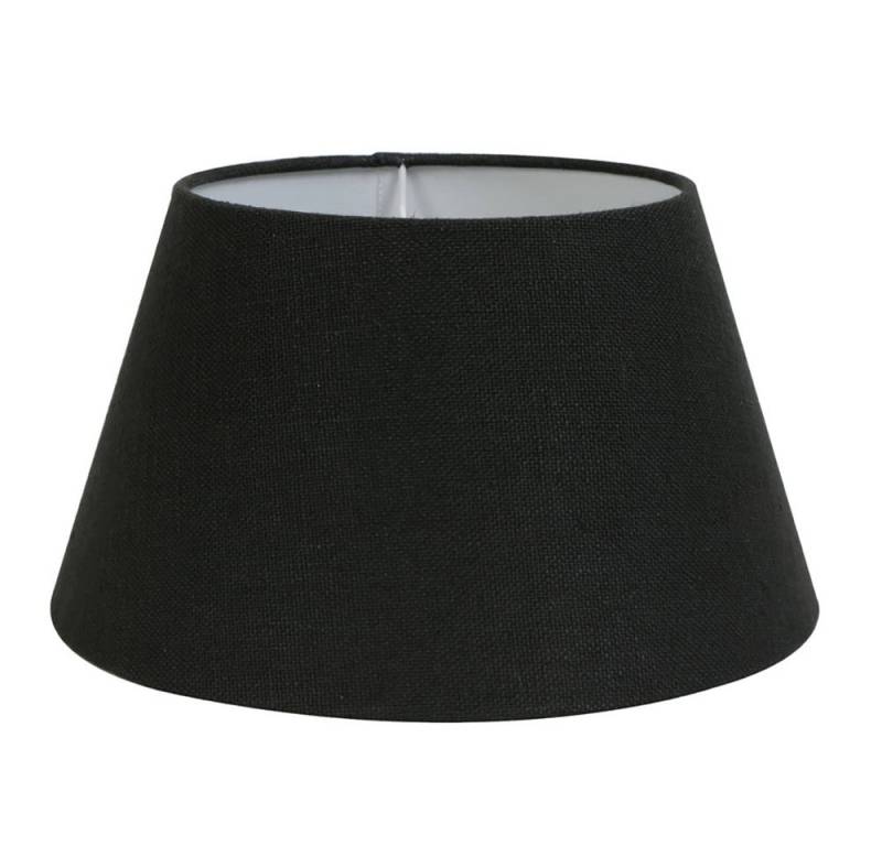 Dirk Davids Leuchten GmbH Lampenschirm Lampenschirm für Tischleuchte Leinen Anthrazit Grau Tischlampe, Angenehm warmes Licht von Dirk Davids Leuchten GmbH