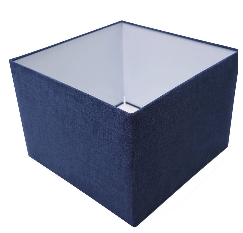 Dirk Davids Leuchten GmbH Lampenschirm Lampenschirm für Tischleuchte in Vierkant Sahara Blau TL 25-25-22, Hochwertiger Stoff in Blau Dirk Davids Leuchten GmbH Lampenschirm Lampenschirm für Tischleuchte in Vierkant Sahara Blau TL 25-25-22, Hochwertiger Stoff in Blau von Dirk Davids Leuchten GmbH