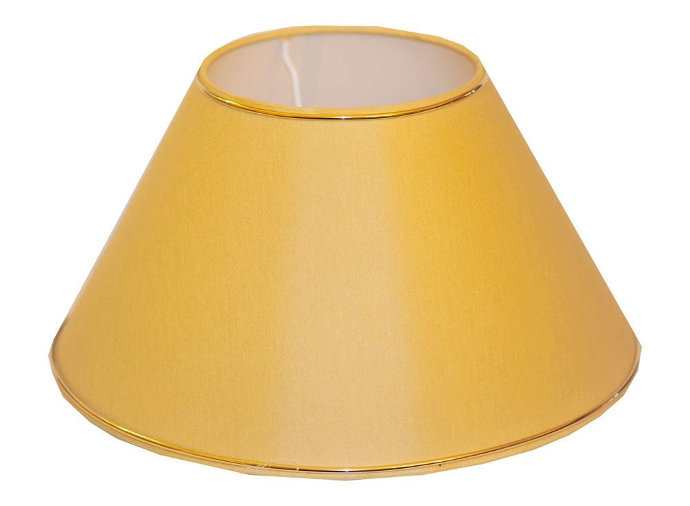 Dirk Davids Leuchten GmbH Lampenschirm Lampenschirm in Rund Chintz Gelb Gold + Goldprofil TL 45-20-26cm, Exklusive und hochwertige Lampenschirme Dirk Davids Leuchten GmbH Lampenschirm Lampenschirm in Rund Chintz Gelb Gold + Goldprofil TL 45-20-26cm, Exklusive und hochwertige Lampenschirme von Dirk Davids Leuchten GmbH