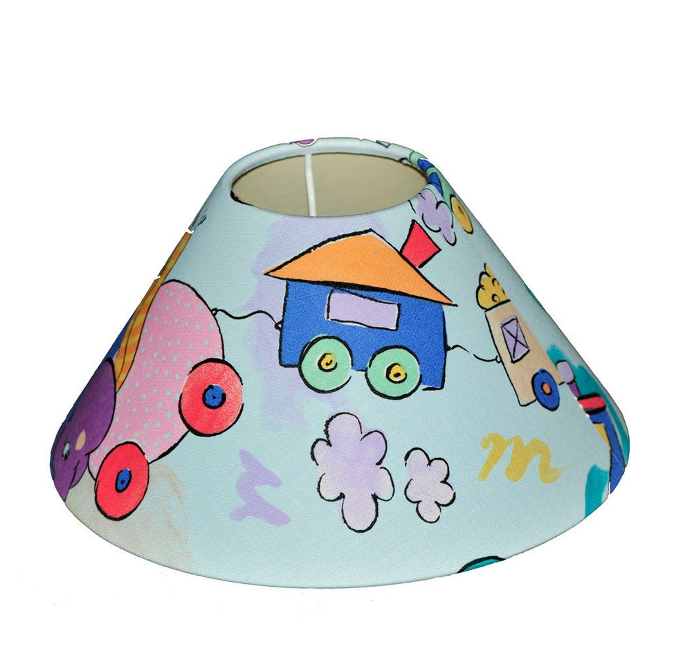 Dirk Davids Leuchten GmbH Lampenschirm Lampenschirm in Rund Kindermotive Blau Rot Gelb TL 25-9-15cm, Kindermotive Dirk Davids Leuchten GmbH Lampenschirm Lampenschirm in Rund Kindermotive Blau Rot Gelb TL 25-9-15cm, Kindermotive von Dirk Davids Leuchten GmbH