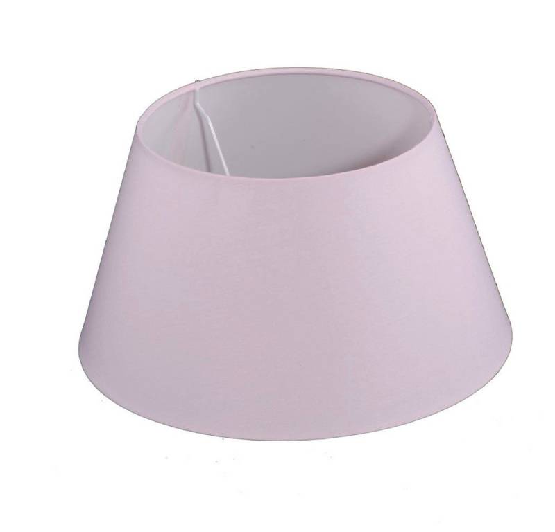 Dirk Davids Leuchten GmbH Lampenschirm Lampenschirm für Tischleuchte in Rund Polycotton Hell Rose TL 30-20-17, Exklusives Design von Dirk Davids Leuchten GmbH