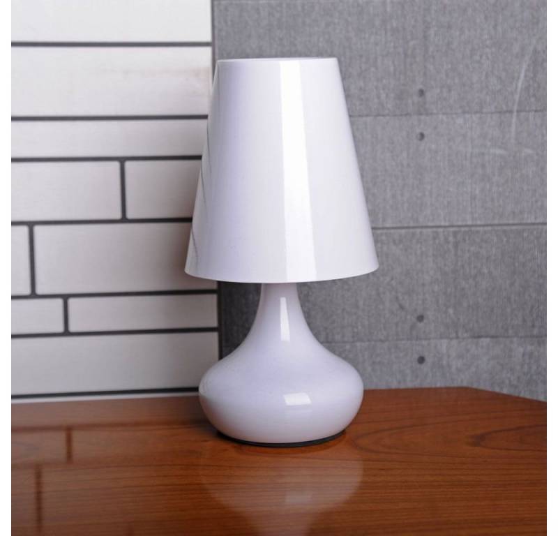 Dirk Davids Leuchten GmbH Tischleuchte Chabby Chic Metall Lack Weiß, Leuchtmittel nicht mit im Lieferumfang, Modern Dirk Davids Leuchten GmbH Tischleuchte Chabby Chic Metall Lack Weiß, Leuchtmittel nicht mit im Lieferumfang, Modern von Dirk Davids Leuchten GmbH