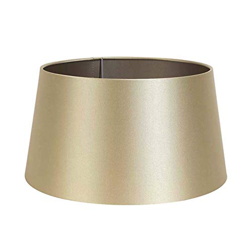 Lampenschirm für Tischleuchte Seide Gold Tischlampe Nachttischlampe von Dirk Davids Leuchten GmbH