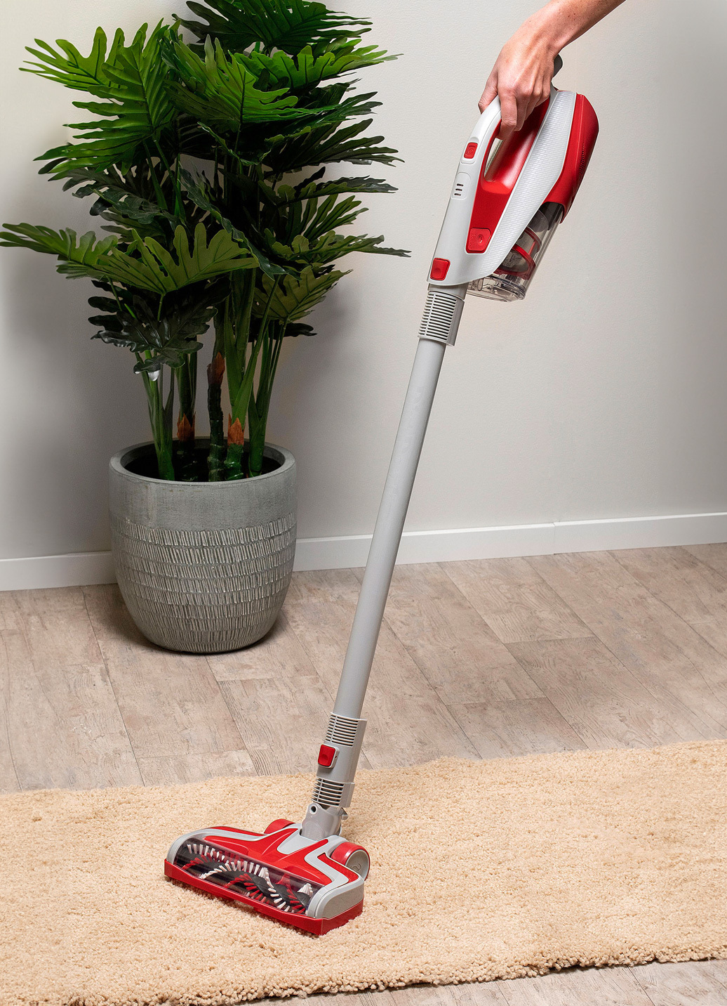 Dirt Devil 2-in-1 Akku-Handstaubsauger, Grau-Rot Dirt Devil 2-in-1 Akku-Handstaubsauger, Grau-Rot von Dirt Devil