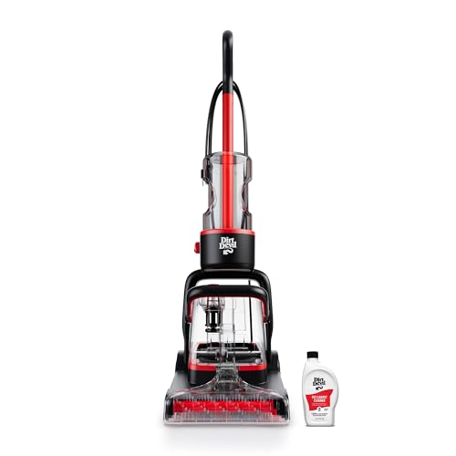Dirt Devil - Teppichreinigungsmaschine in voller Größe, leistungsstarke Extraktion, perfekt für Haustiere, Teppich-Shampoo, leicht, FD50300, Schwarz von Dirt Devil