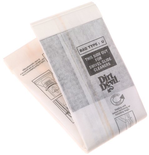 Dirt Devil Typ U 6er-Pack Staubsaugerbeutel – 3920047001 von Dirt Devil