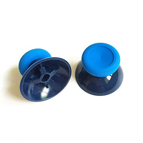 3D Analog-Joystick-Griffkappe, Daumenstick-Griffkappe, für Xbox One Slim, Xbox One X, Xbox One Elite PS4 Controller (blau) von Disabled - Do not use
