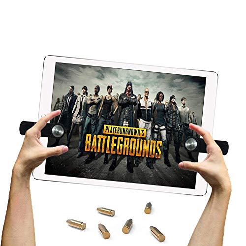 EEkiiqi Mobile Game Trigger Tablet Pad Game Controller Shoot and Aim Trigger Fire Buttons kompatibel mit PUBG Mobile Controller Fortnite/Knives Out/Rules of Survival für i-Pad Tablet EEkiiqi Mobile Game Trigger Tablet Pad Game Controller Shoot and Aim Trigger Fire Buttons kompatibel mit PUBG Mobile Controller Fortnite/Knives Out/Rules of Survival für i-Pad Tablet von EEkiiqi