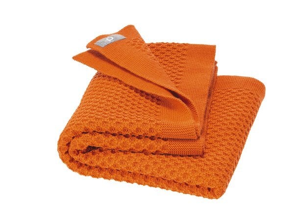 Disana Waben-Strickdecke Bio Merino-Wolle Baby Decke von Disana