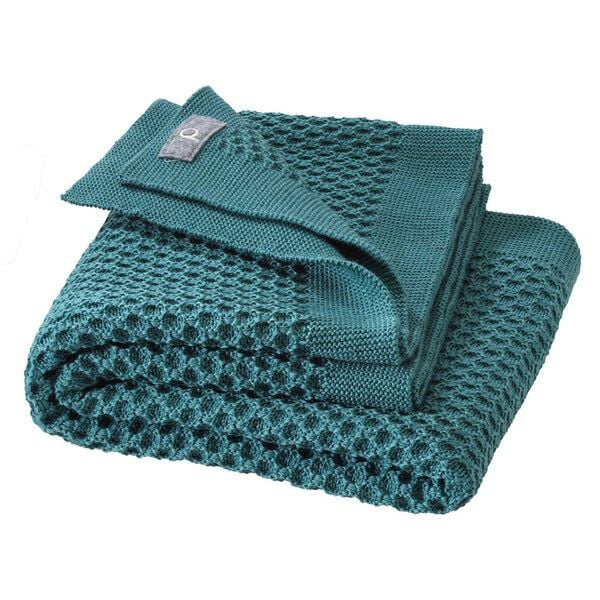 Disana Waben-Strickdecke Bio Merino-Wolle Baby Decke Disana Waben-Strickdecke Bio Merino-Wolle Baby Decke von Disana