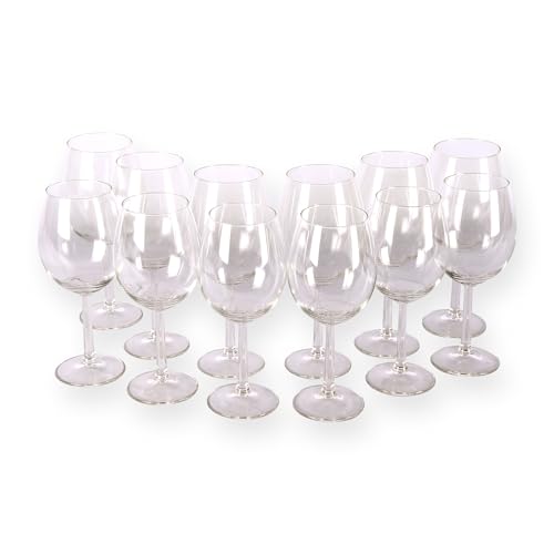 Weinglas-Set 12-teilig / 6x Rote & 6x Weißweingläser Set | 430ml & 580ml - Transparentes Glas Perfekt Für Jeden Anlass Weinglas-Set 12-teilig / 6x Rote & 6x Weißweingläser Set | 430ml & 580ml - Transparentes Glas Perfekt Für Jeden Anlass von Discountershop
