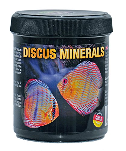 Discusfood Discus Minerals 300g, Mineralien für Weichwasserfische, zur Aufbereitung von entmineralisiertem Aquarienwasser (z.B. durch Osmose) verwendet, sehr leicht löslich von Discusfood
