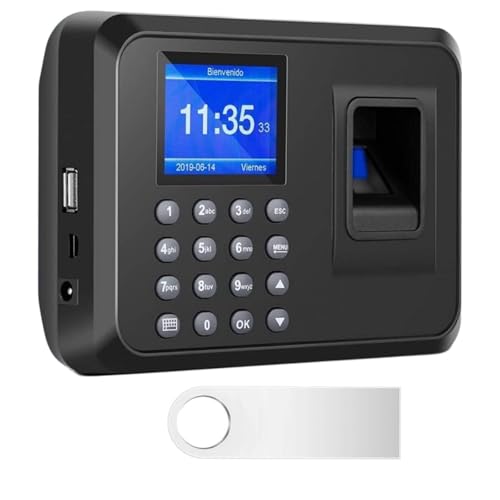 Assistenzkontrollmaschine, Uhr für kleine Unternehmen, digitale Fingerabdruckuhr, keine monatliche Gebühr für die englische Version von Attendance (Italienisch) von Diseleri