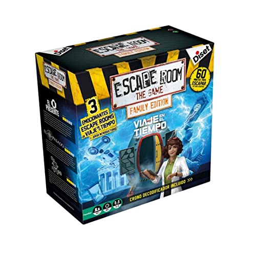 Diset 62333 Familienbrettspiel simuliert EIN Fluchtroom ab 10 Jahren von Diset