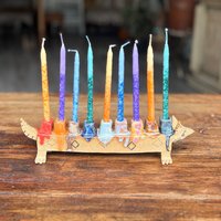 Coyote Menorah, Chanuka Chanukka Menorah von DishyPots