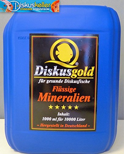 Diskusgold flüssige Mineralien 5000 ml / 5L - Flüssigmineralien - Diskusfisch von Diskusgold